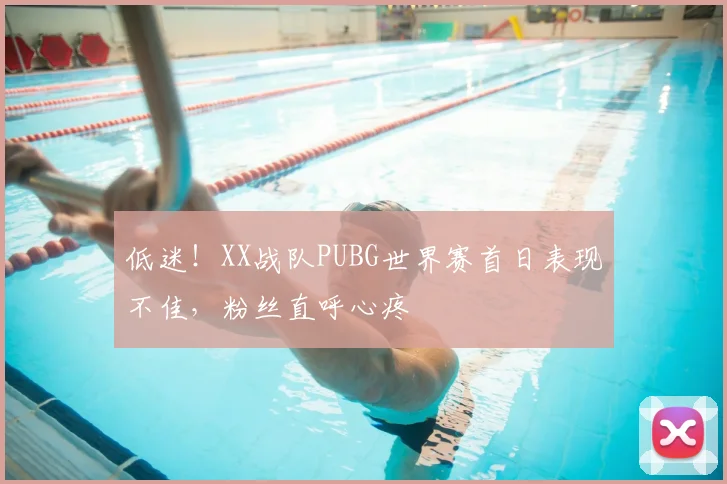 低迷！XX战队PUBG世界赛首日表现不佳，粉丝直呼心疼